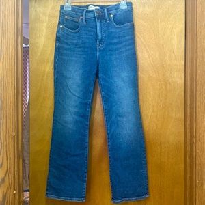 Madewell Cali Demi-boot jeans NWT